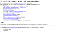 Desktop Screenshot of lacote.ensae.net