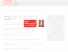 Tablet Screenshot of annales.ensae.fr